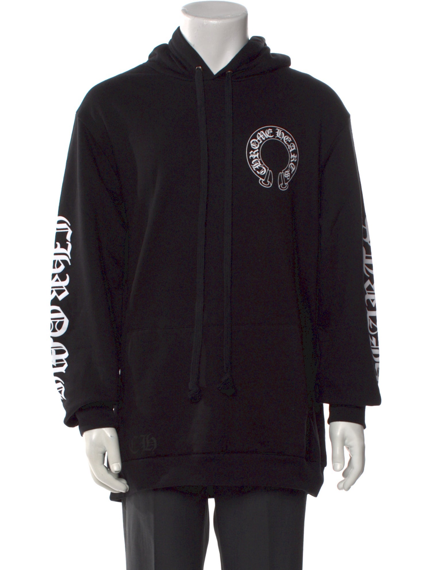 Chrome Hearts Horseshoe Graphic Print Hoodie