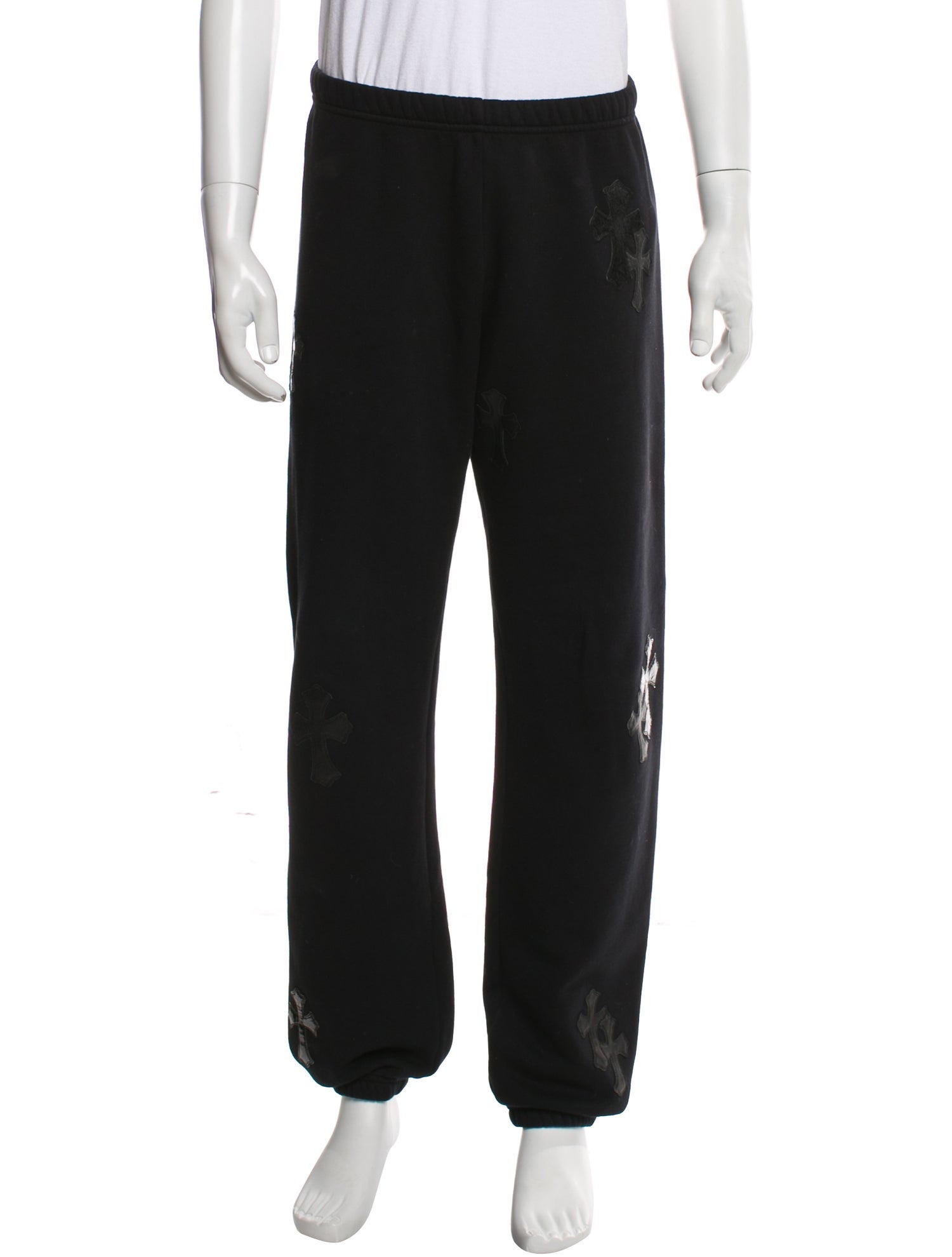 Chrome Hearts Mixed Cross Patch Lounge Bottoms