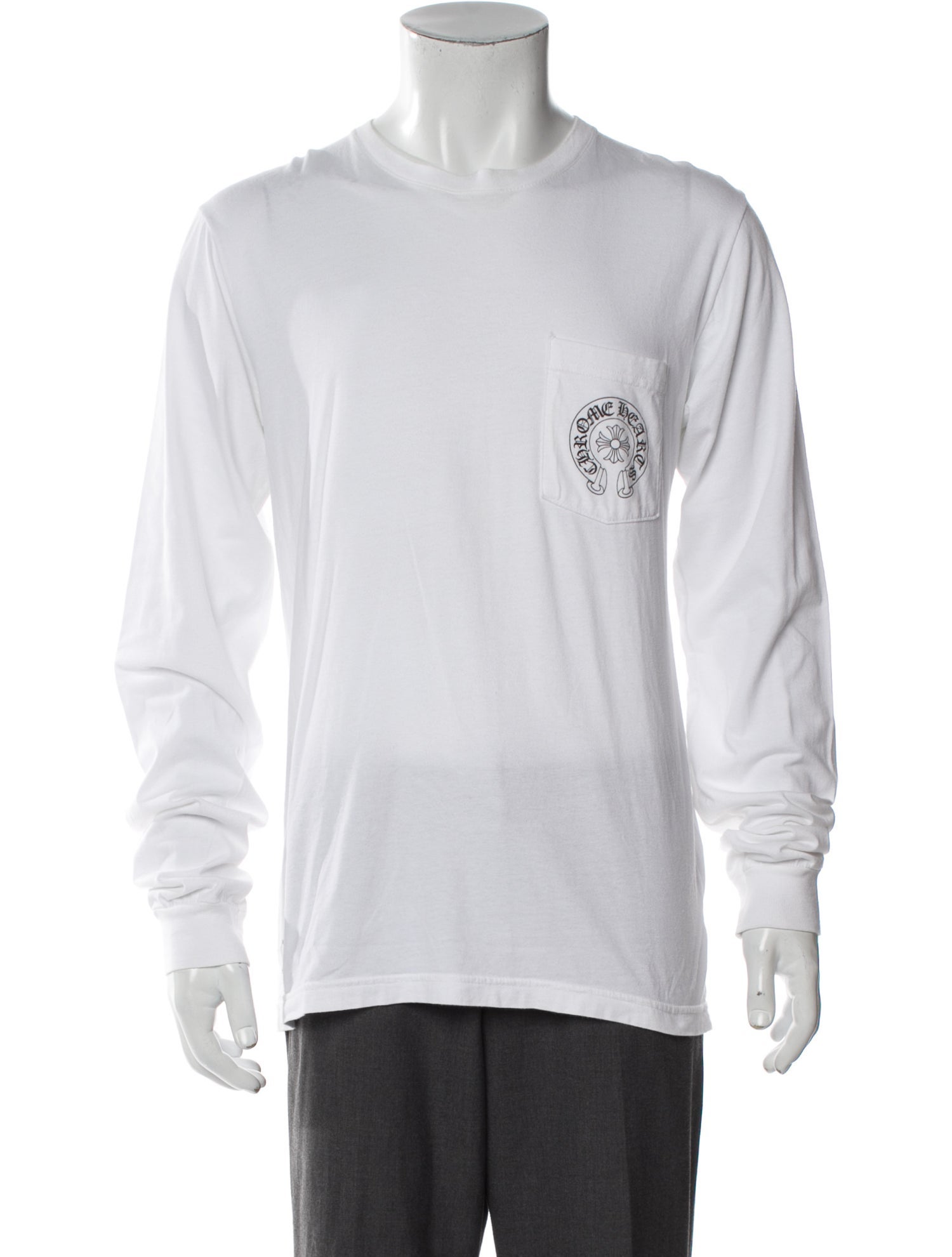 Chrome Hearts Horseshoe Logo Graphic Print T-Shirt