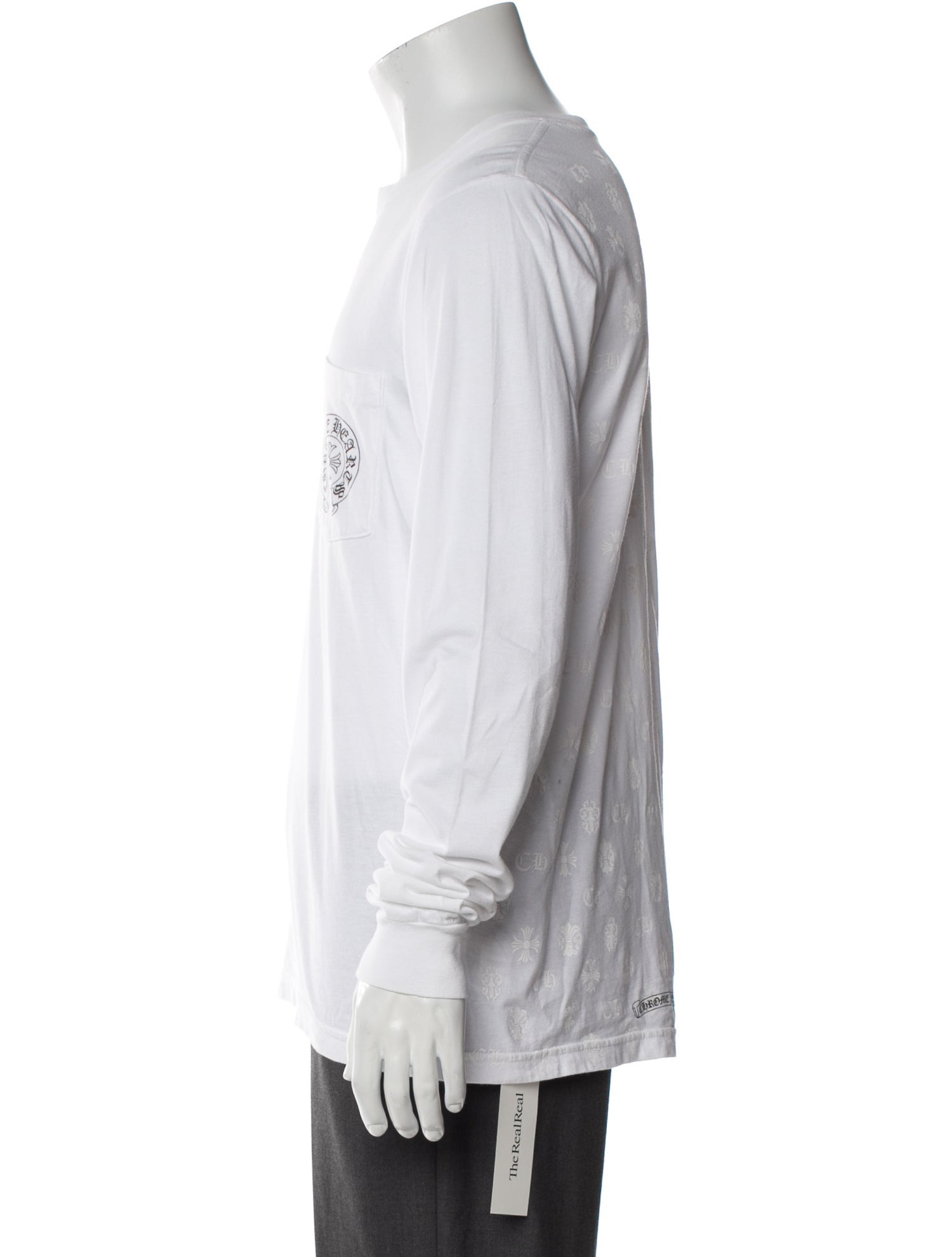 Chrome Hearts Horseshoe Logo Graphic Print T-Shirt