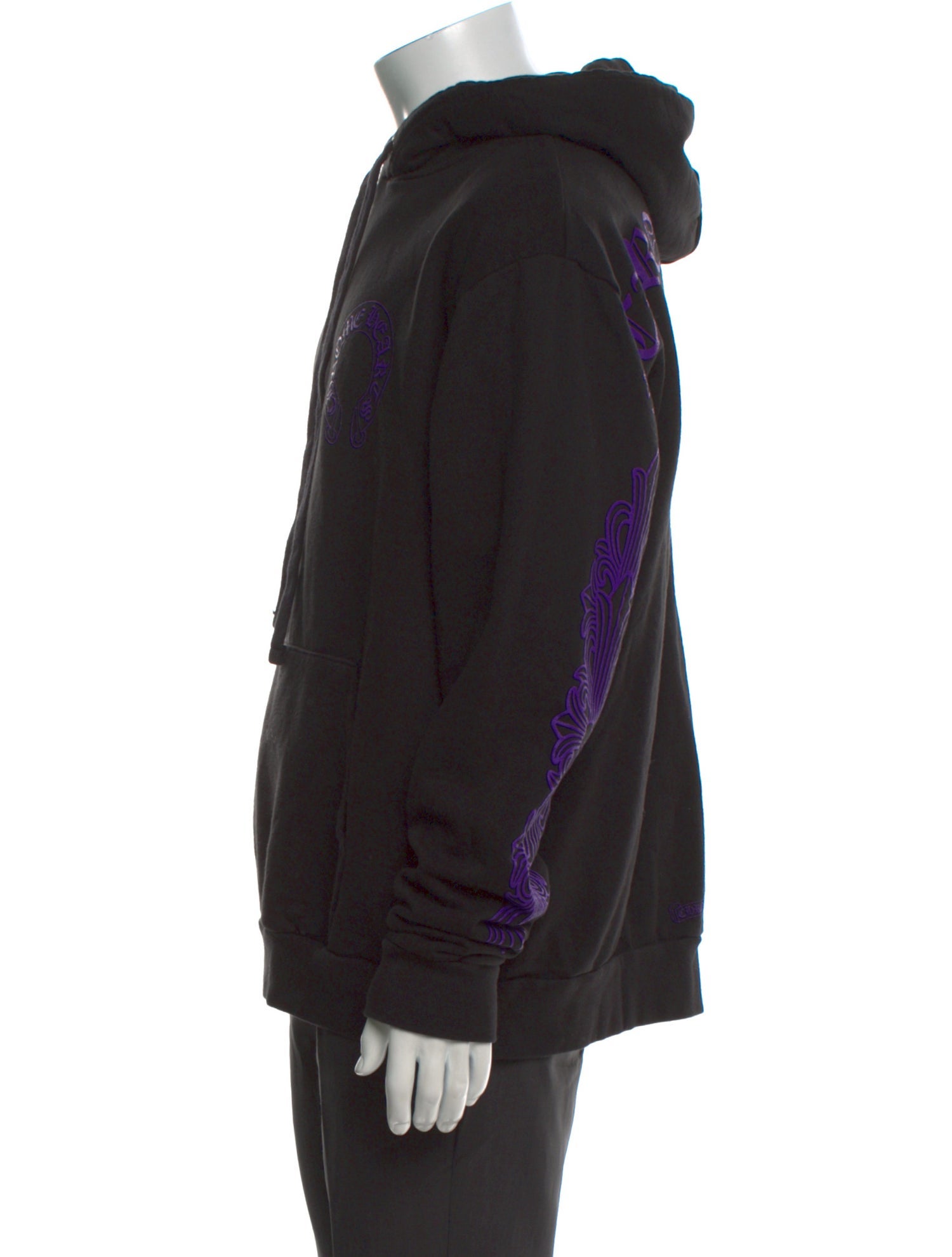 Chrome Hearts Friends & Family Graphic Print Hoodie