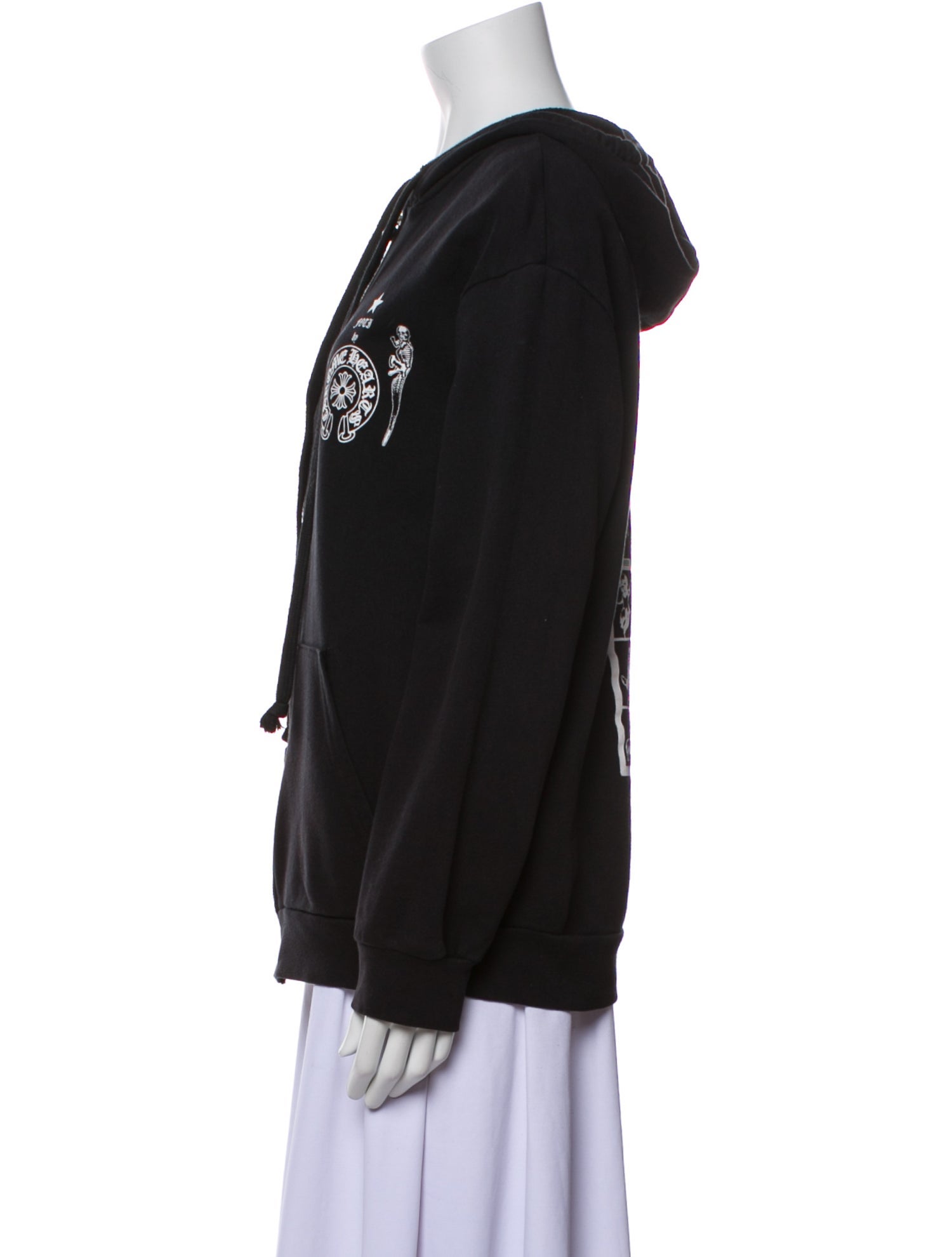 Chrome Hearts Foti Logo Graphic Print Sweatshirt