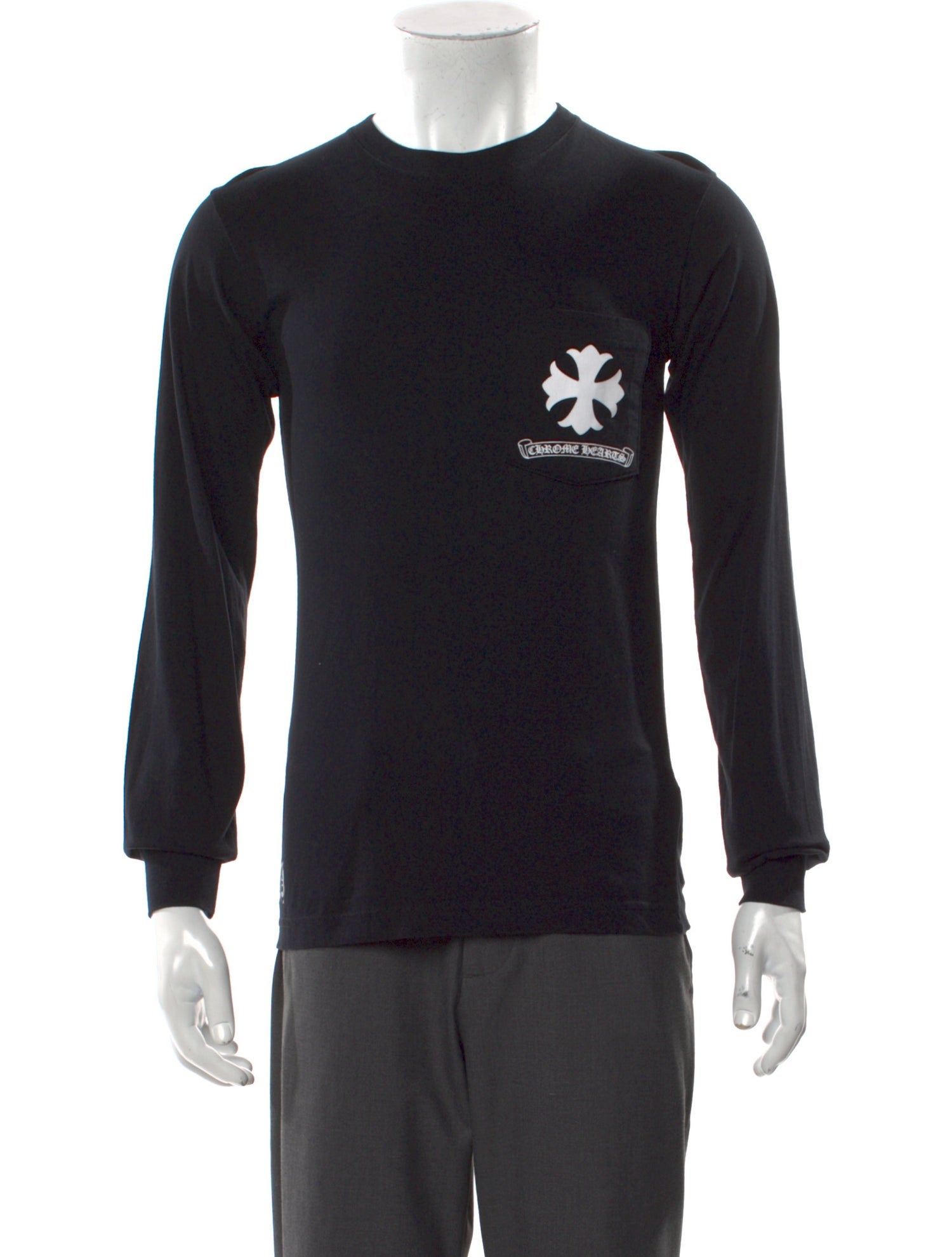 Chrome Hearts Plus Logo Graphic Print T-Shirt