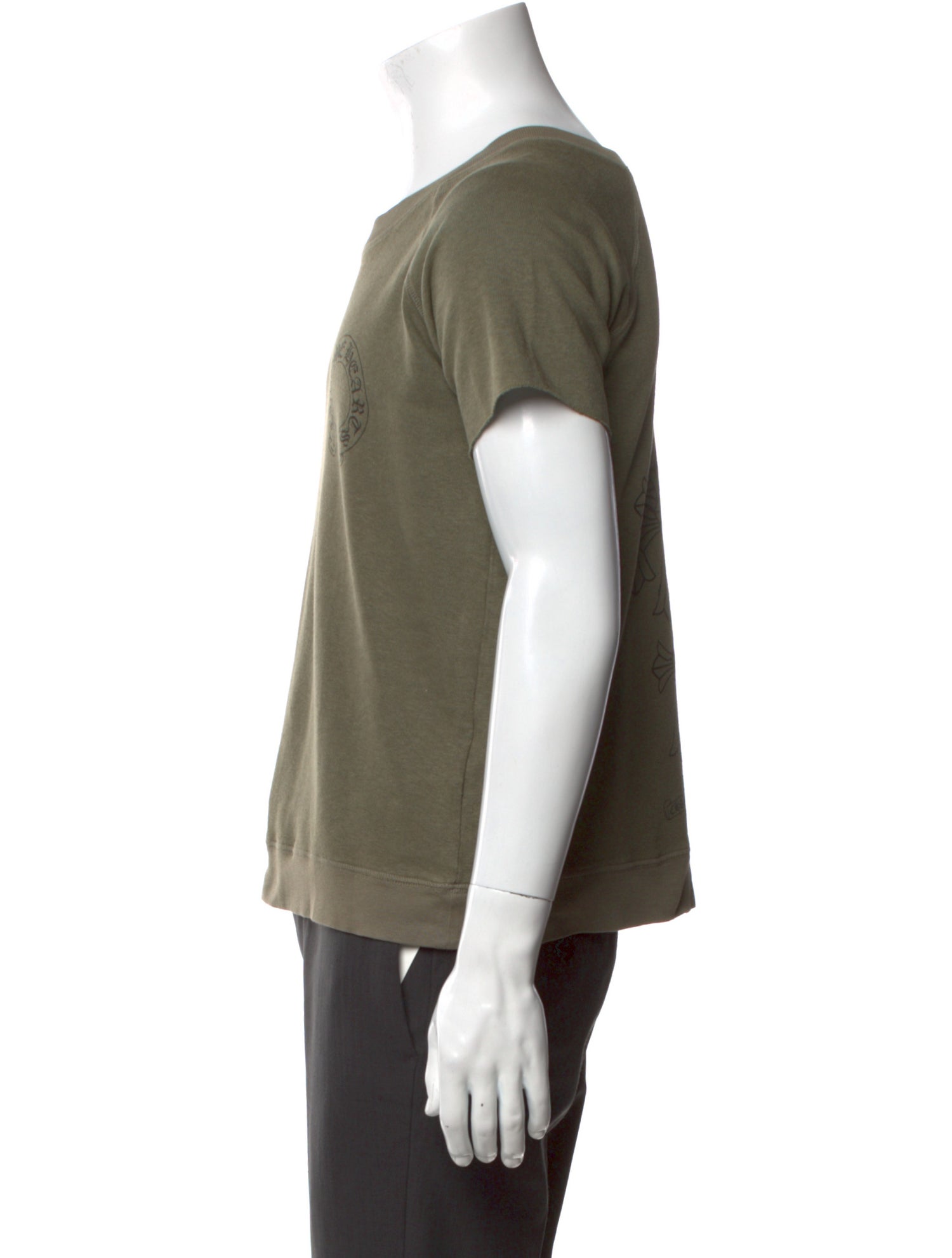 Chrome Hearts Horseshoe Cemetery Short Sleeve Shirt