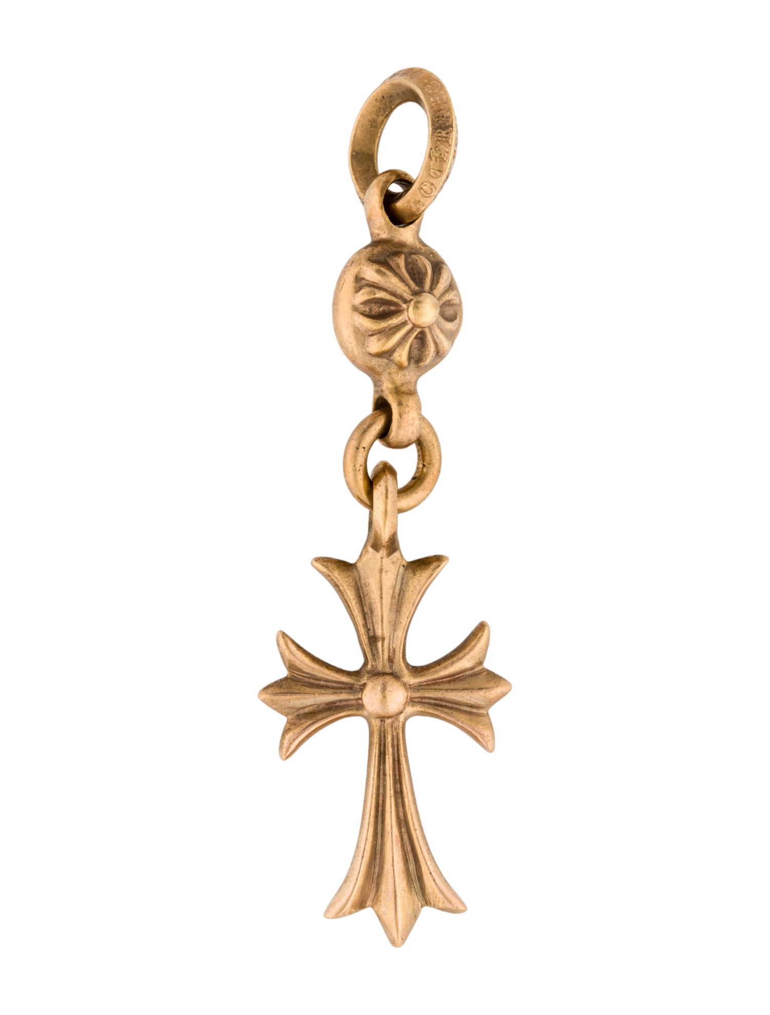 Chrome Hearts 22K Cross Pendant