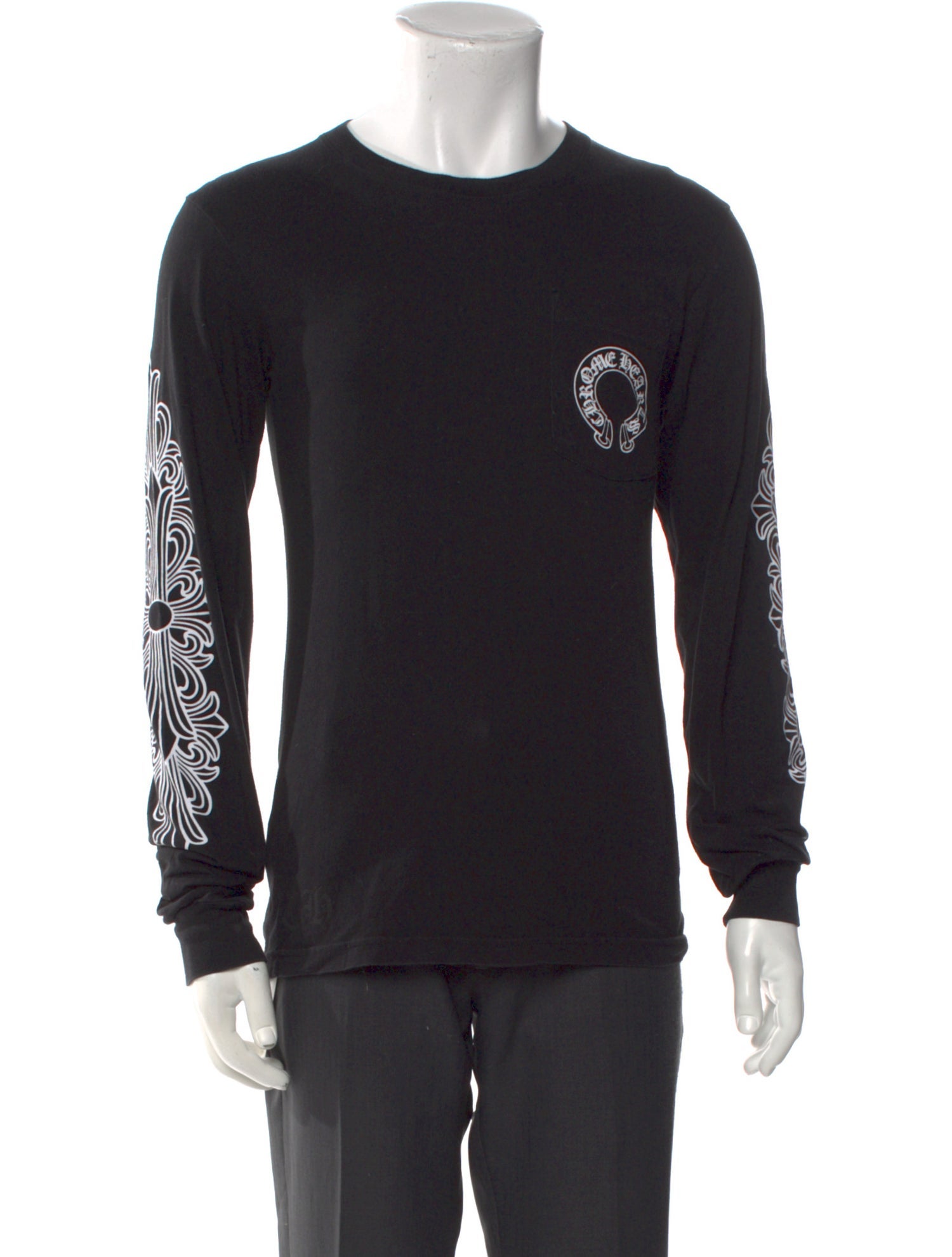 Dior Homme 2006 Forget Me Not Print T-Shirt - Black T-Shirts