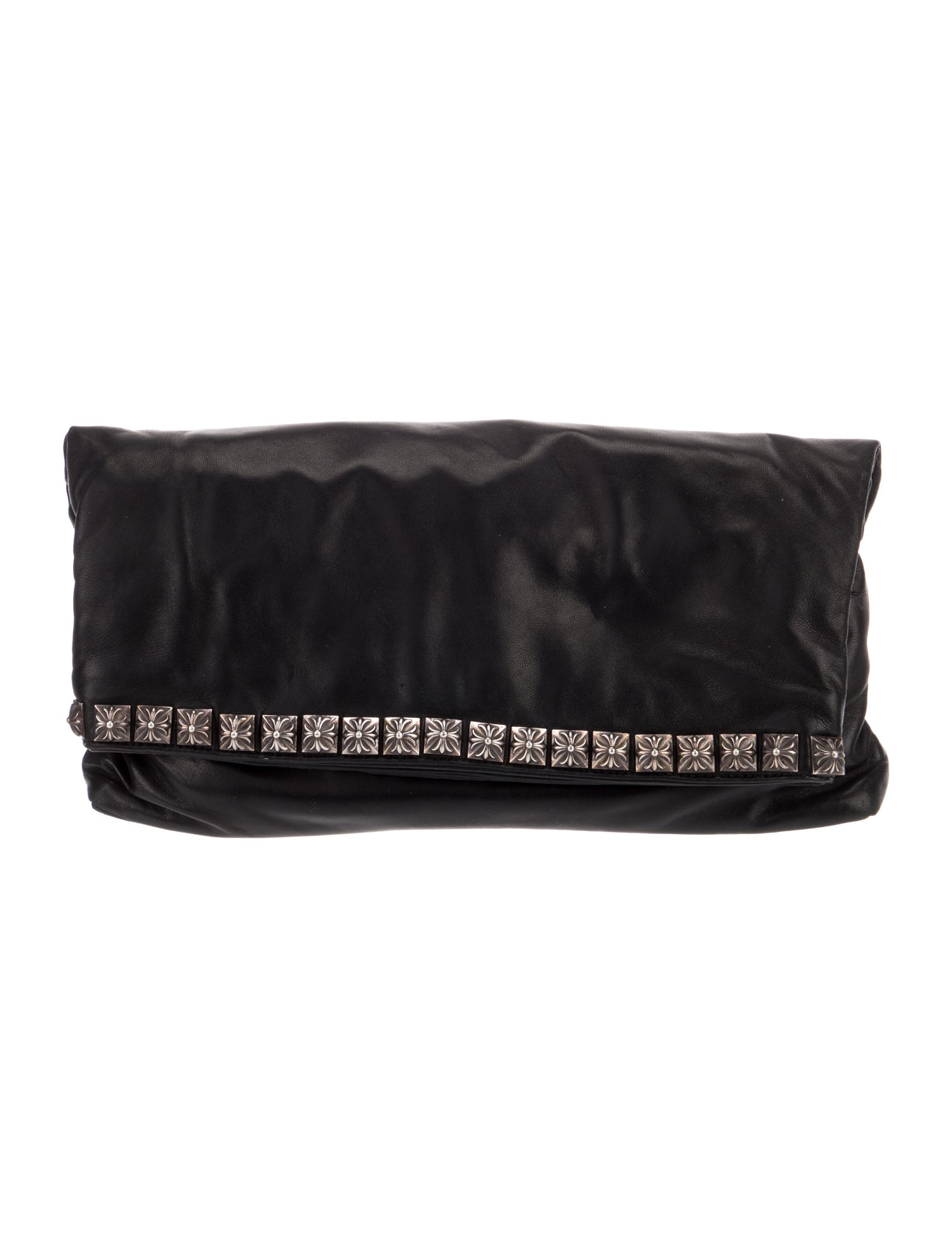 Chrome Hearts Leather Pyramid Studs