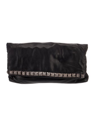 Chrome Hearts Leather Pyramid Studs