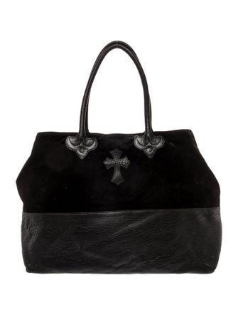 Chrome Hearts Suede Cross