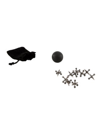 Chrome Hearts Sterling Jacks Game Set