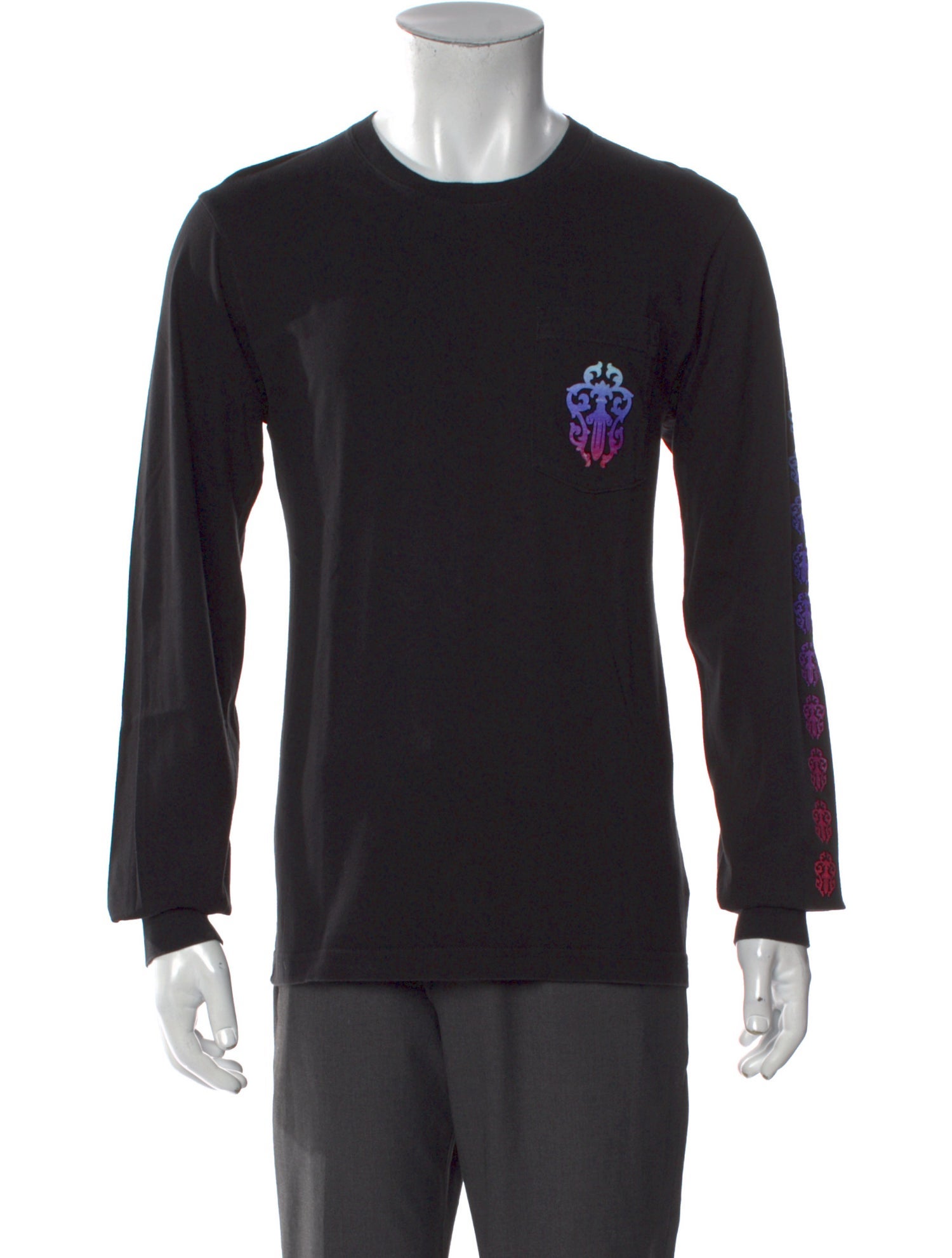 Chrome Hearts Graphic Print Crew Neck T-Shirt