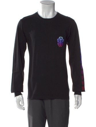 Chrome Hearts Graphic Print Crew Neck T-Shirt