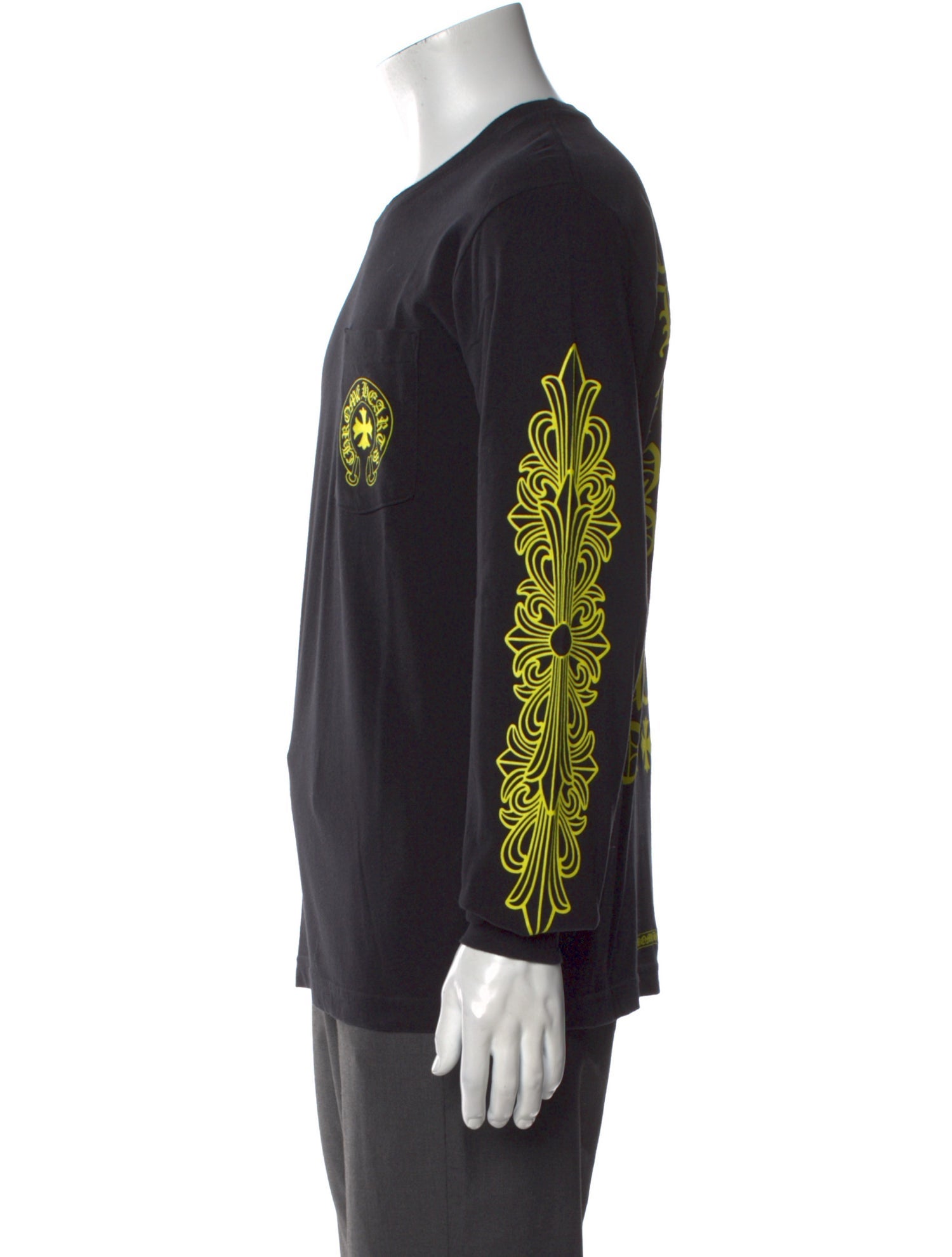 Chrome Hearts Graphic Print Crew Neck T-Shirt