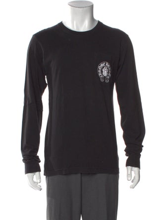 Chrome Hearts Dagger Flag Graphic Print T-Shirt