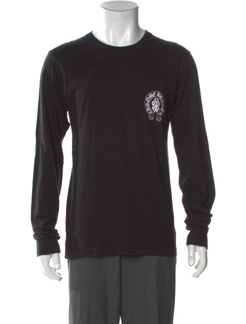 Chrome Hearts Dagger Flag Graphic Print T-Shirt