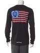 Chrome Hearts Dagger Flag Graphic Print T-Shirt