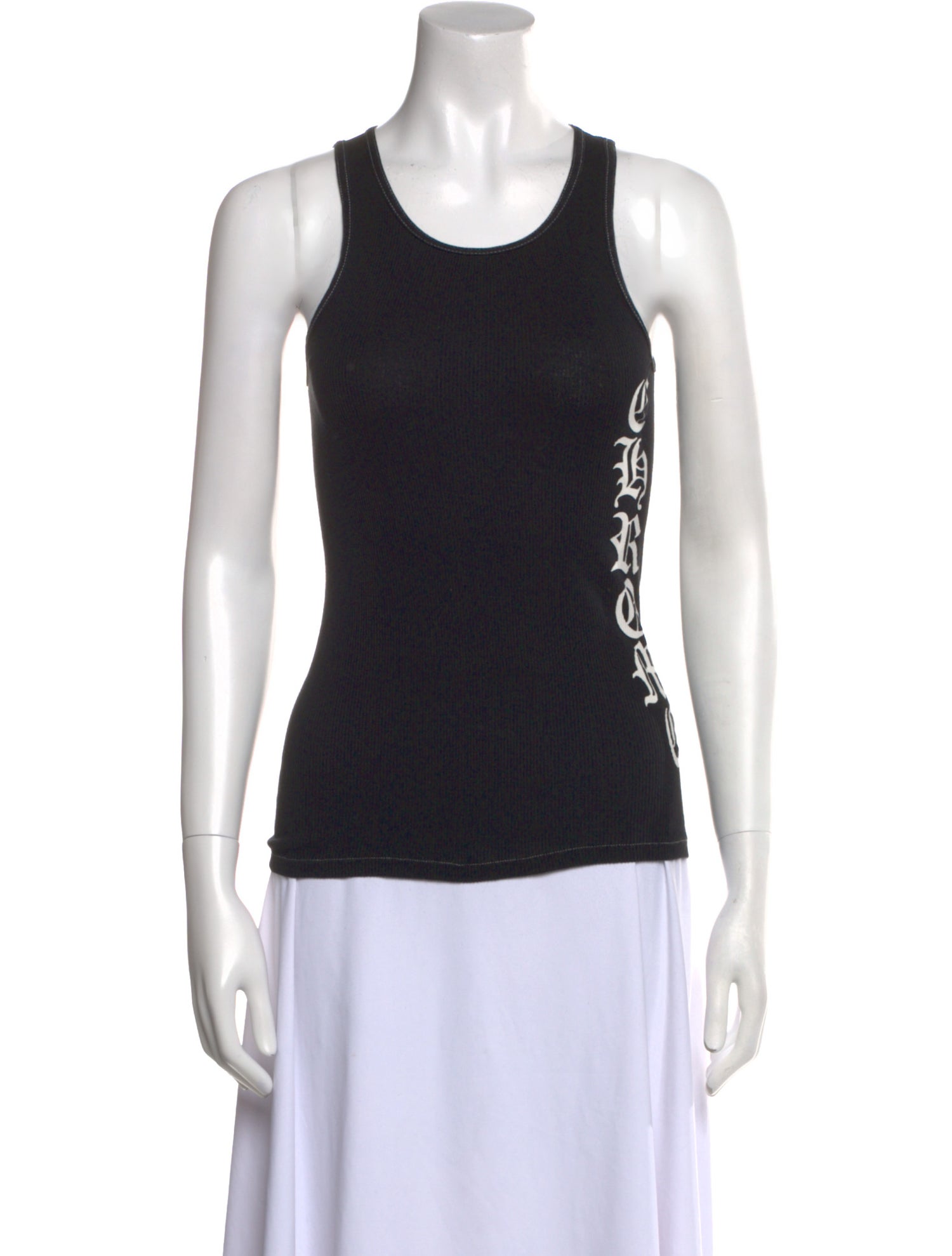 Chrome Hearts Vintage Logo Printed Top