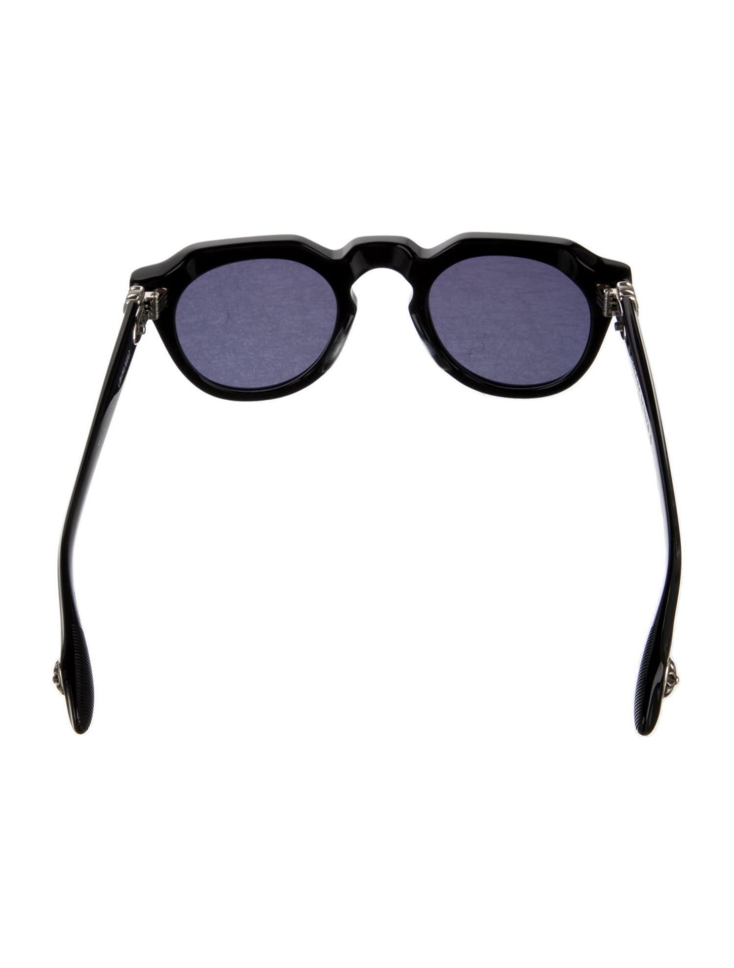 Chrome Hearts Lizard Boot Round Sunglasses