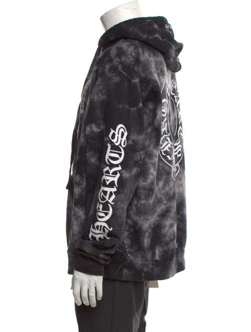 Chrome Hearts Horseshoe Tie-Dye Tie-Dye Print Hoodie