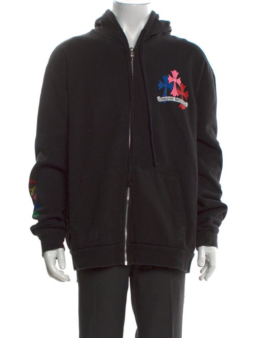 Chrome Hearts Cemetery Graphic Print Hoodie