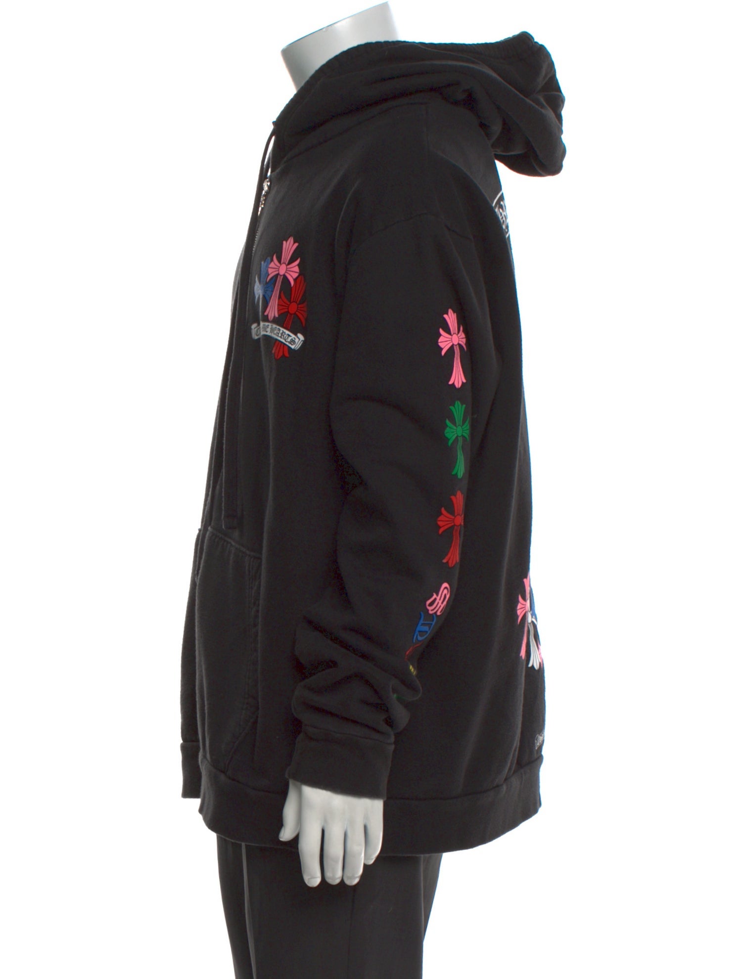 Chrome Hearts Cemetery Graphic Print Hoodie