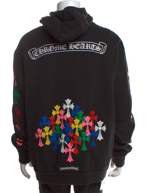 Chrome Hearts Cemetery Graphic Print Hoodie