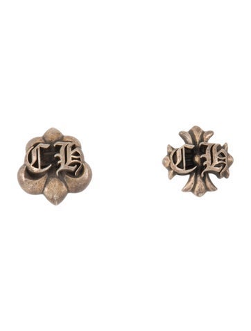 Chrome Hearts Decorative Accents Set of 2 Sterling Silver Magnets