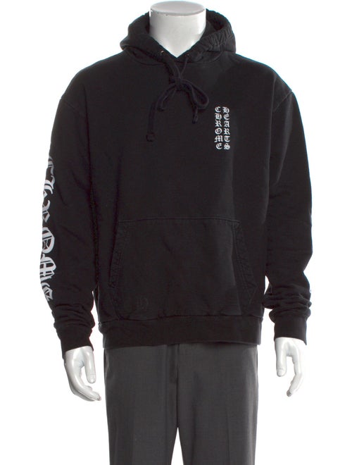 Chrome Hearts Graphic Print Crew Neck Hoodie