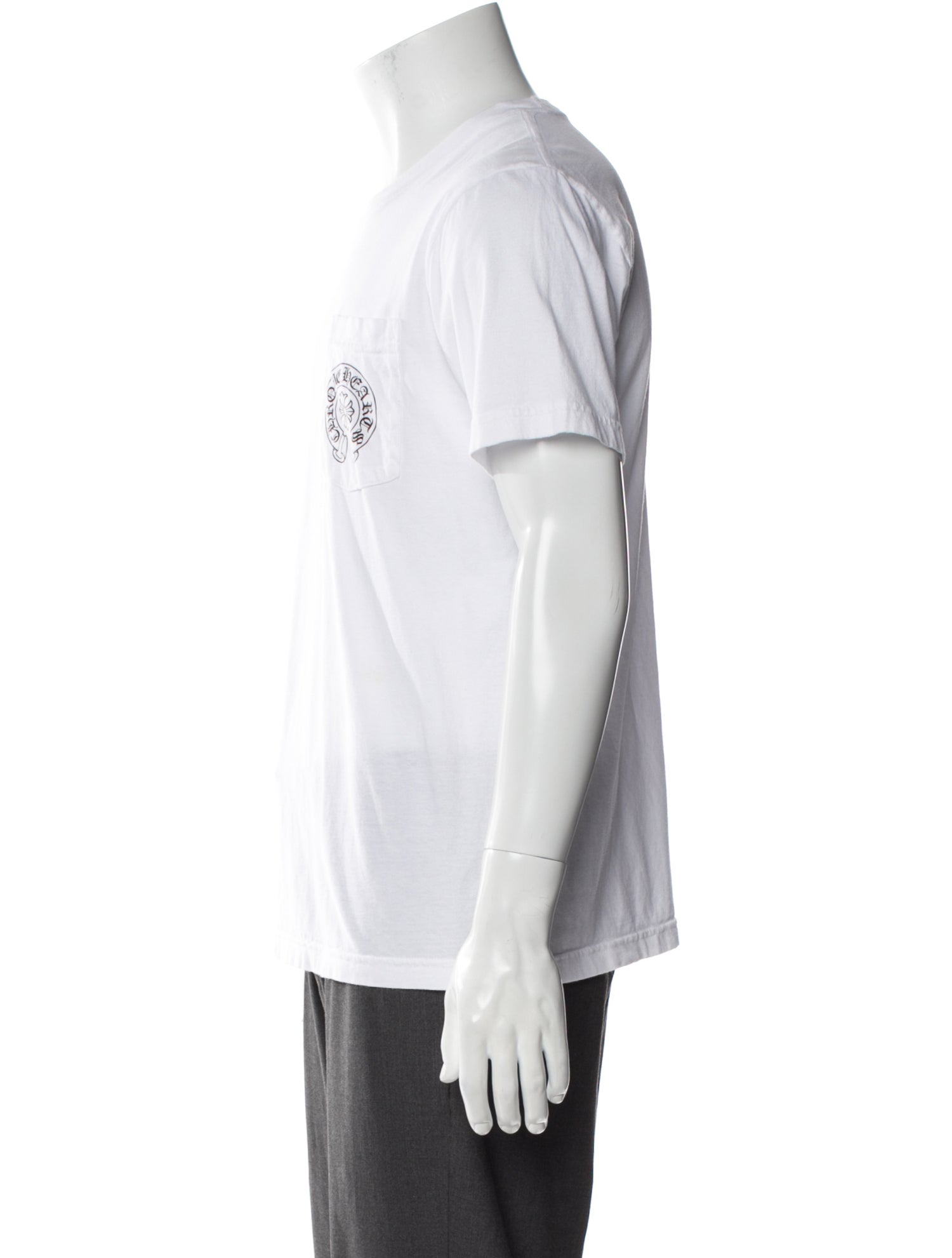 Chrome Hearts Horseshoe Logo Graphic Print T-Shirt