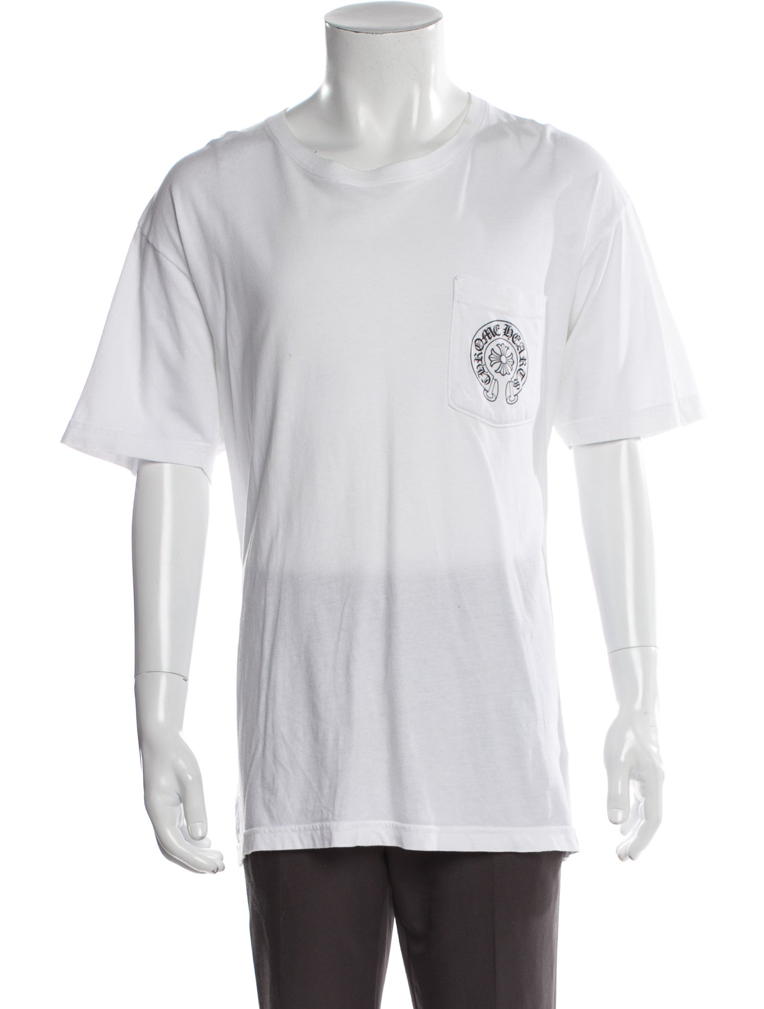 Chrome Hearts Horseshoe Logo Miami Exclusive Graphic Print T-Shirt