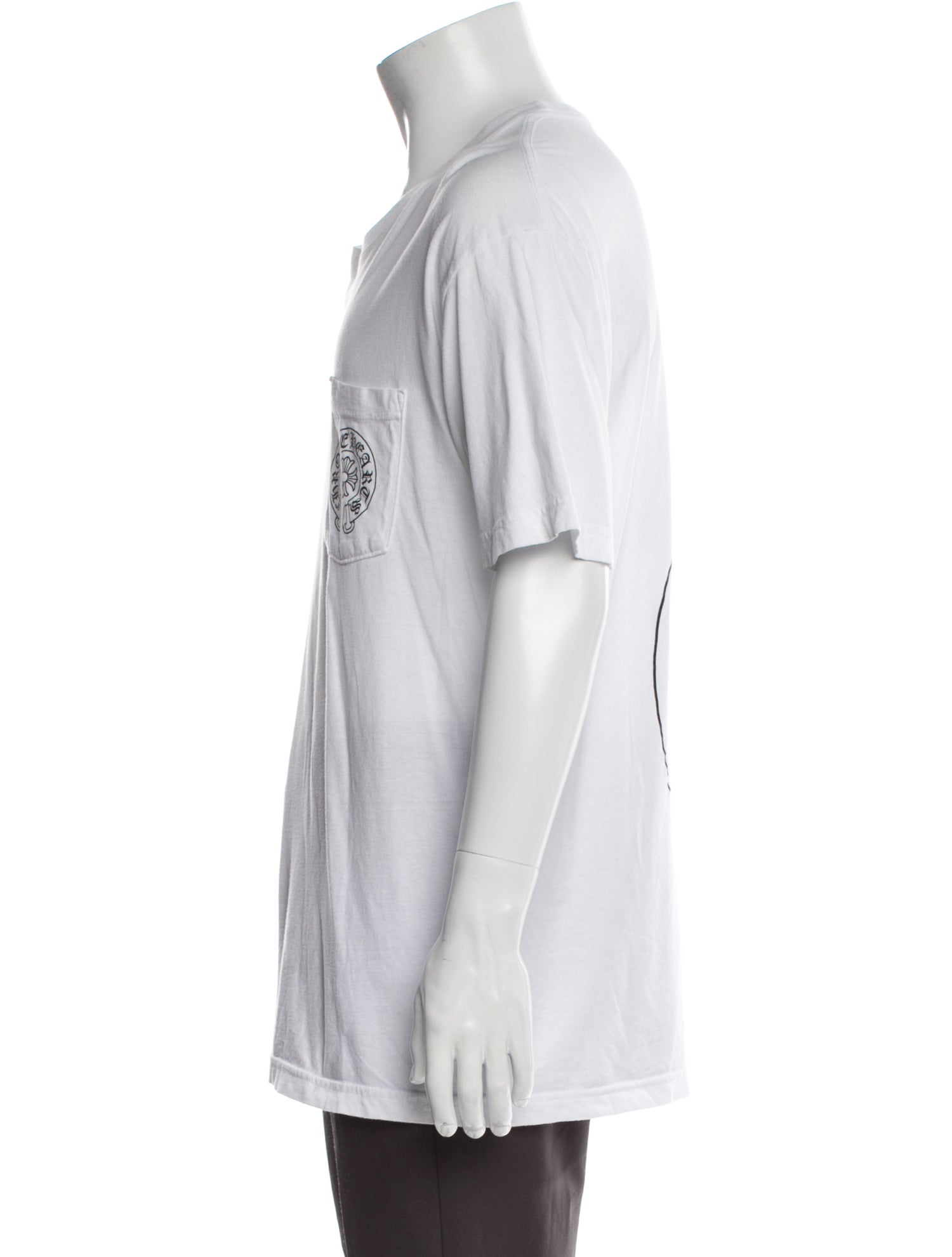 Chrome Hearts Horseshoe Logo Miami Exclusive Graphic Print T-Shirt