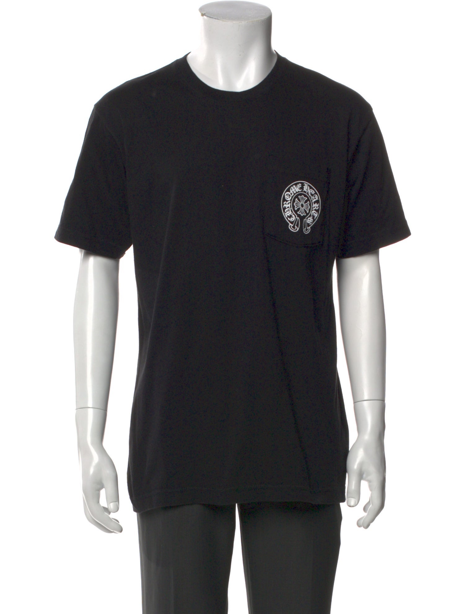 Chrome Hearts Graphic Print Crew Neck T-Shirt
