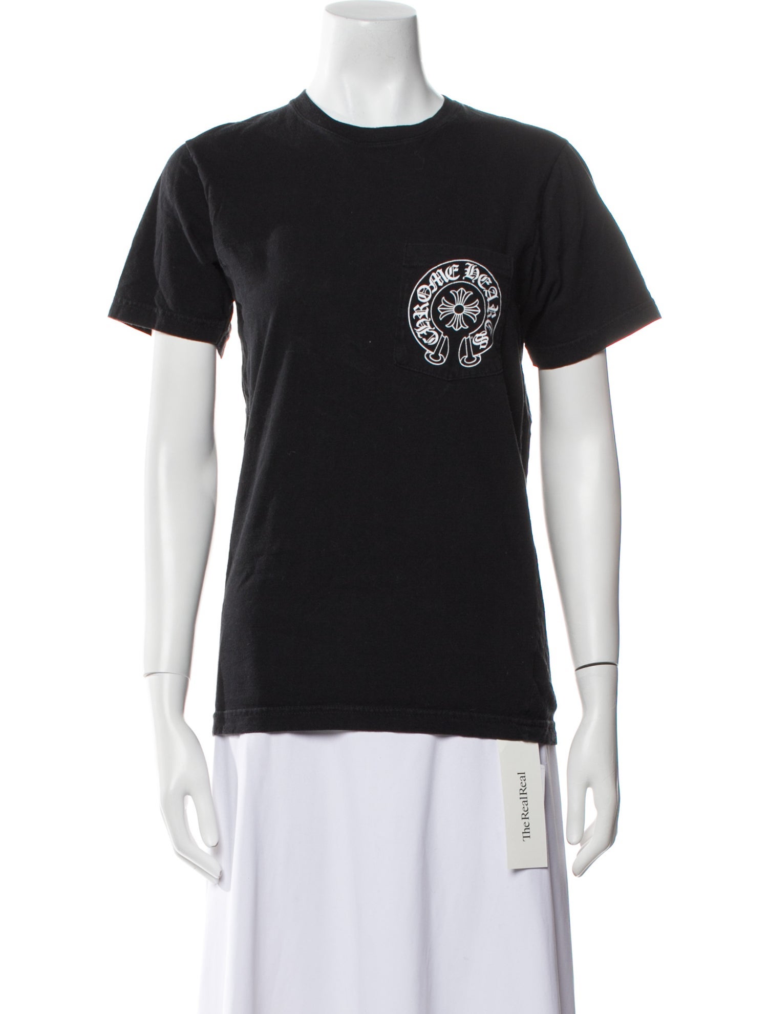 Chrome Hearts Graphic Print Crew Neck T-Shirt