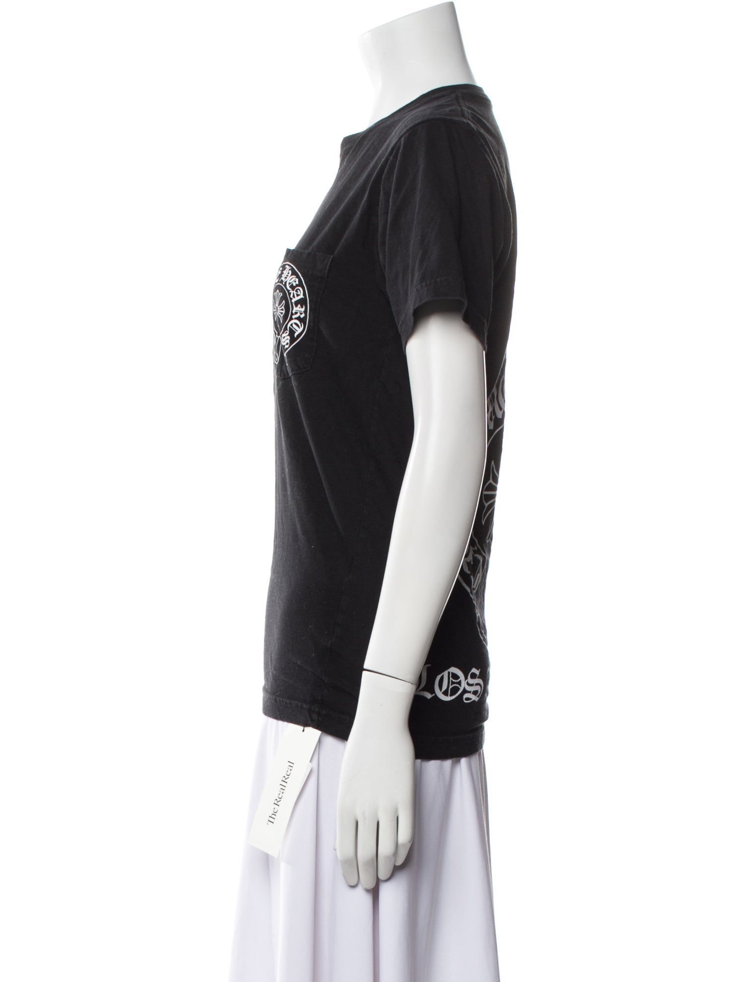 Chrome Hearts Graphic Print Crew Neck T-Shirt