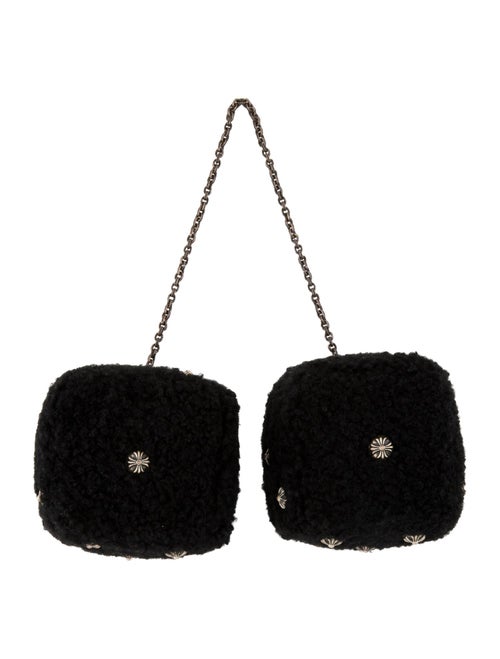 Chrome Hearts Fuzzy Dice Car Pendant