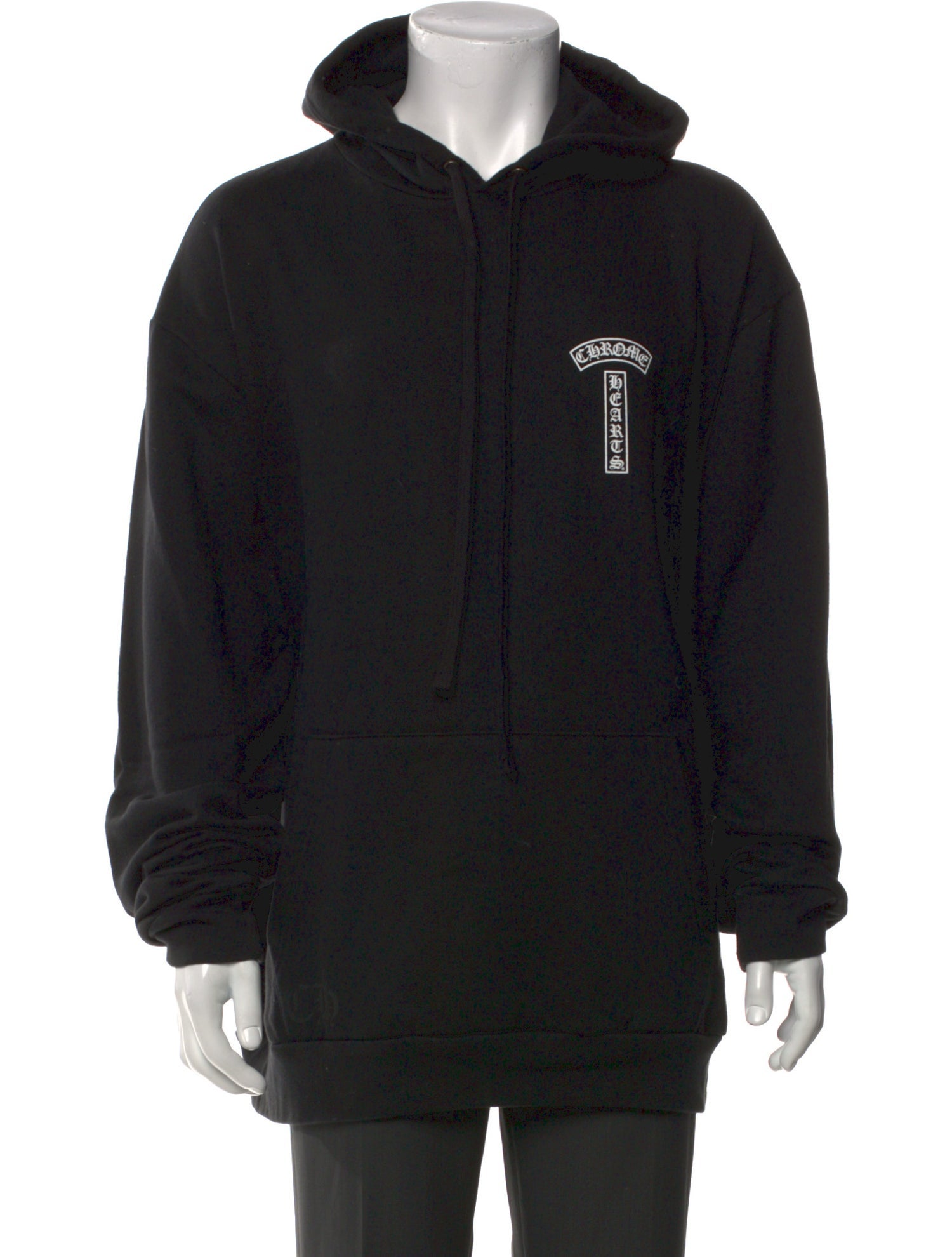 Chrome Hearts T-Bar Graphic Print Hoodie