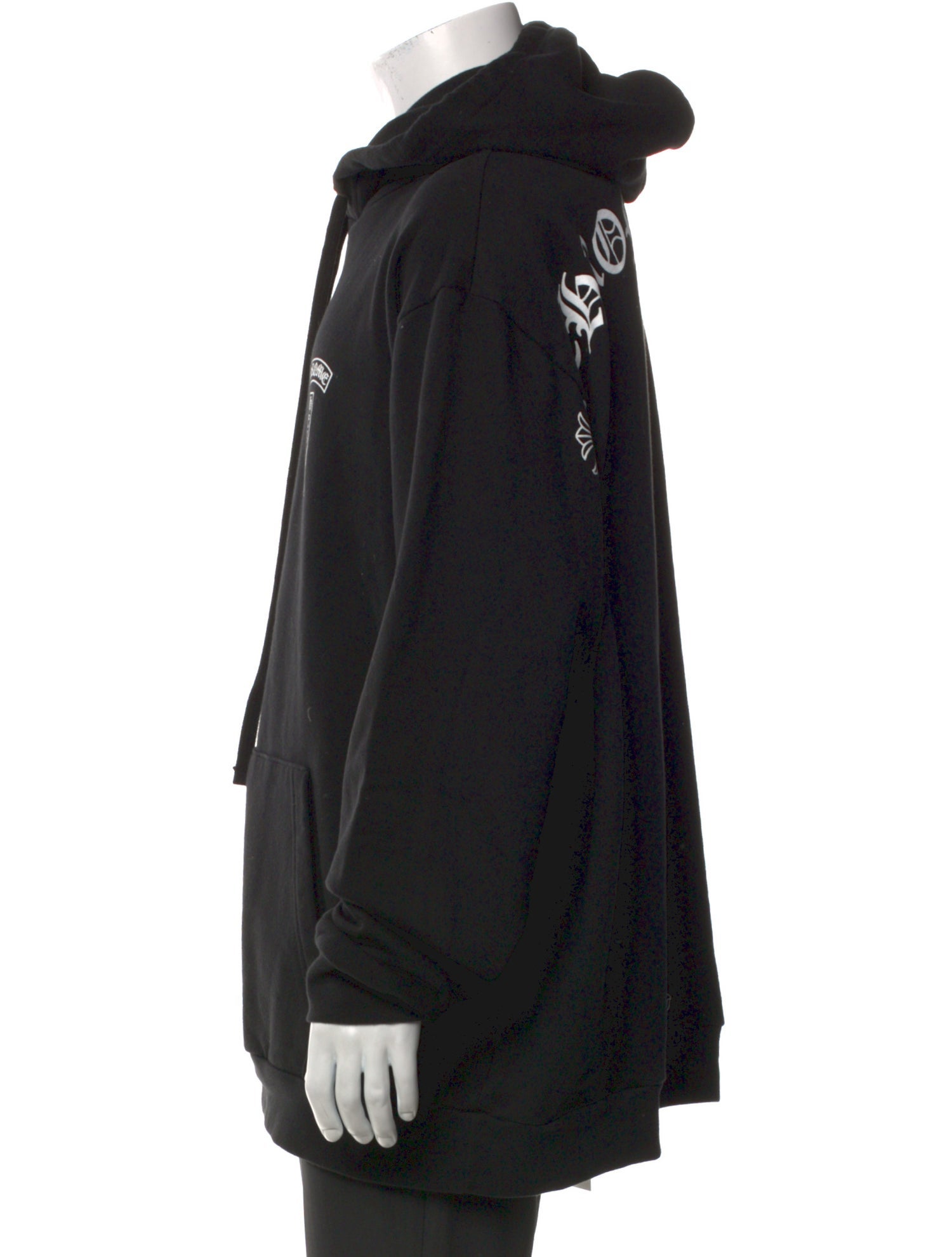 Chrome Hearts T-Bar Graphic Print Hoodie