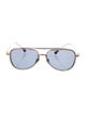 Chrome Hearts Whisker Biscuit Aviator Sunglasses