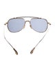 Chrome Hearts Whisker Biscuit Aviator Sunglasses