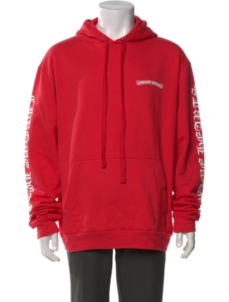 Chrome Hearts Online Exclusive 'Scroll' Graphic Print Hoodie