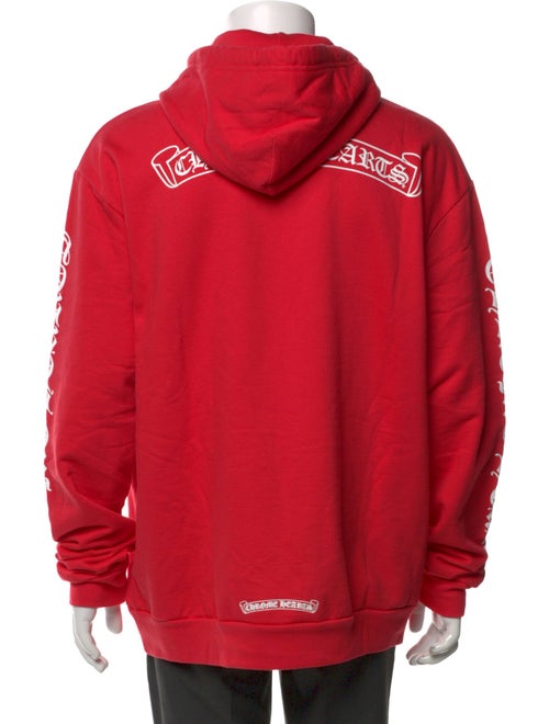 Chrome Hearts Online Exclusive 'Scroll' Graphic Print Hoodie