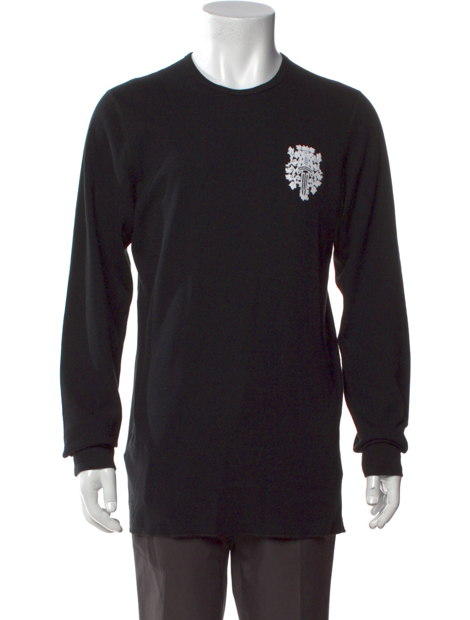 Chrome Hearts Thermal Dagger Graphic Print T-Shirt