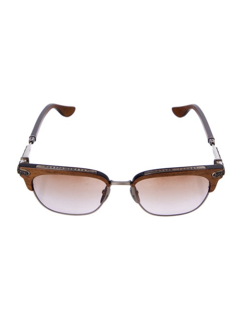 Chrome Hearts Vertical Smile II Wayfarer Sunglasses