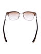 Chrome Hearts Vertical Smile II Wayfarer Sunglasses