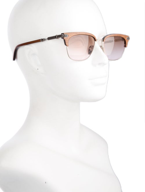 Chrome Hearts Vertical Smile II Wayfarer Sunglasses