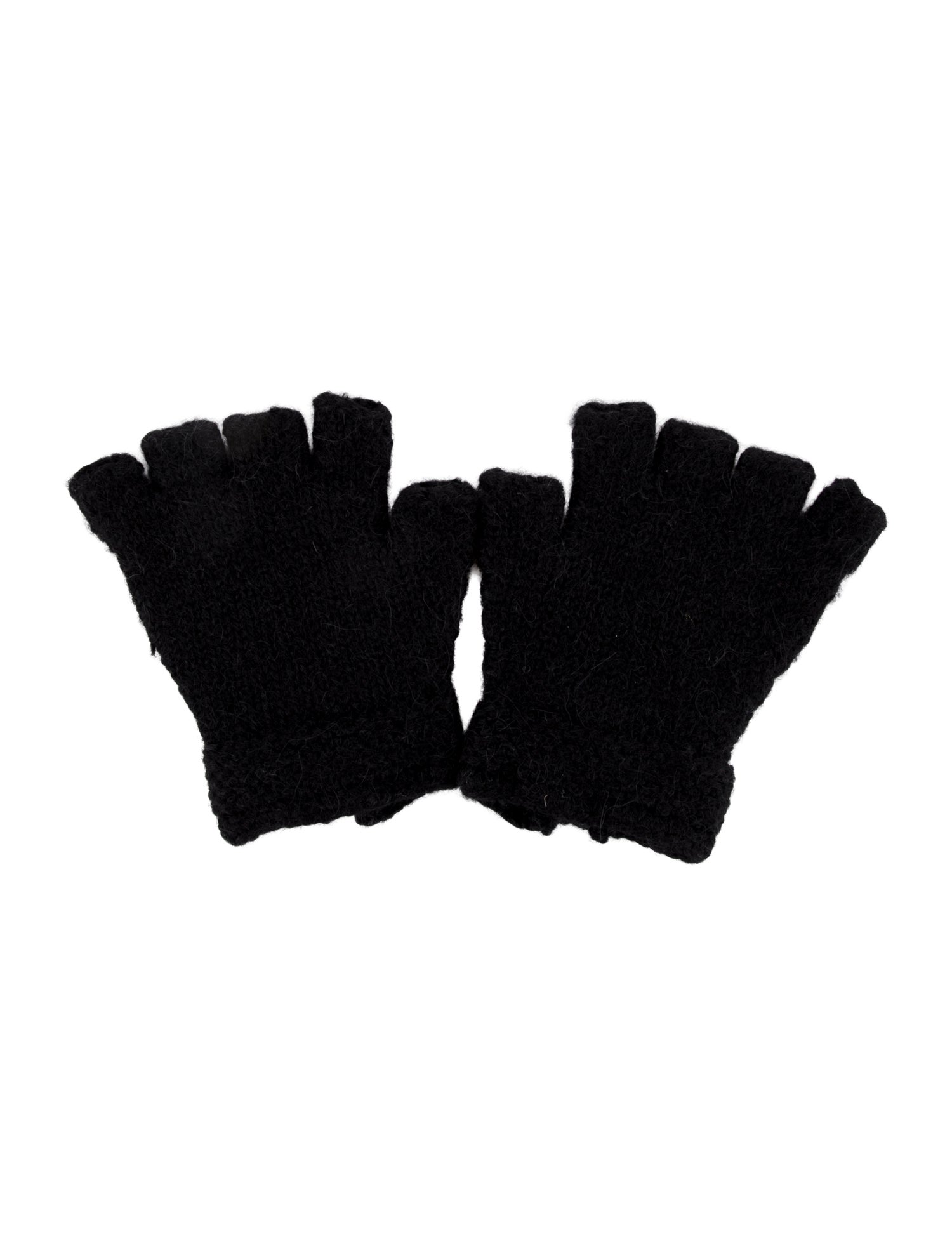 Chrome Hearts Fingerless Wool Gloves