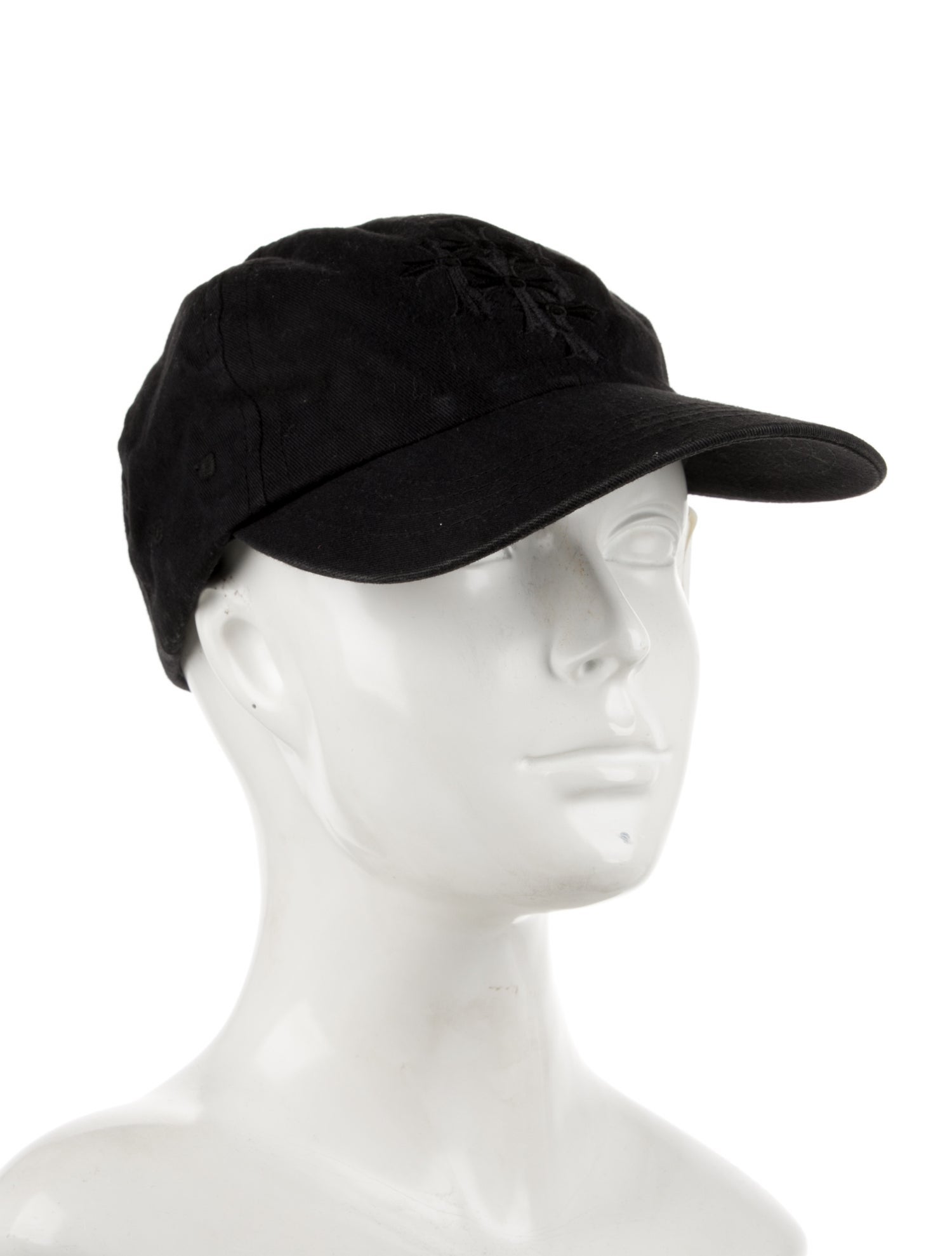 Chrome Hearts Cemetery Cross Adjustable Stretch Hat