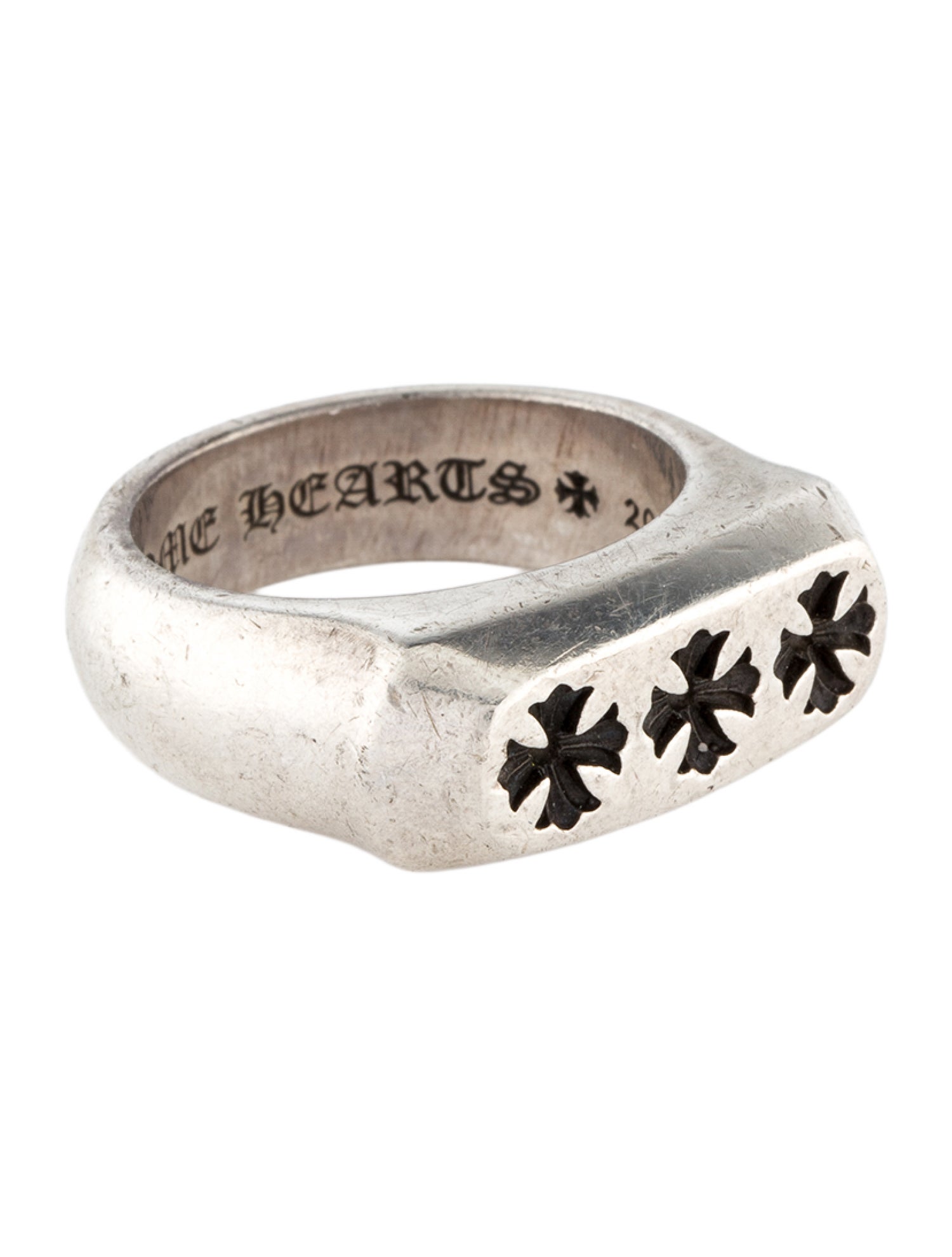 Chrome Hearts Maltese Cross Band Ring
