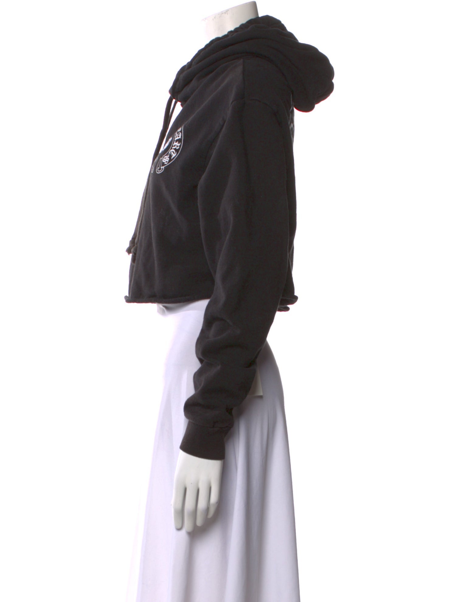 Chrome Hearts x Bella Hadid Embroidered Logo Graphic Print Sweatshirt