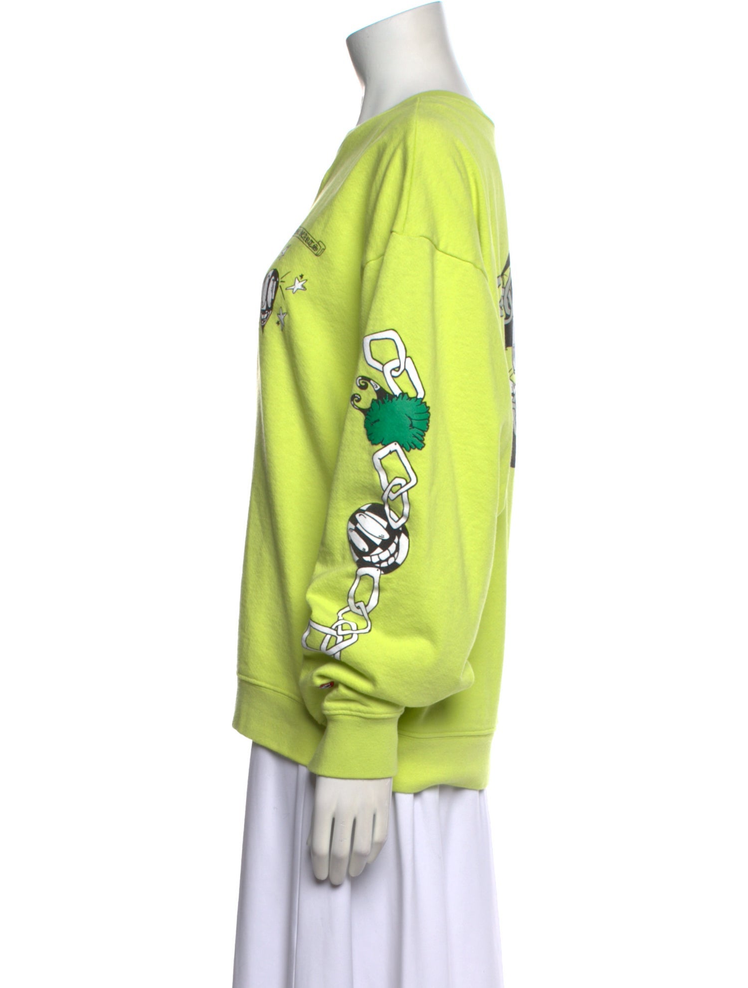 Chrome Hearts x Matty Boy Graphic Print Sweatshirt